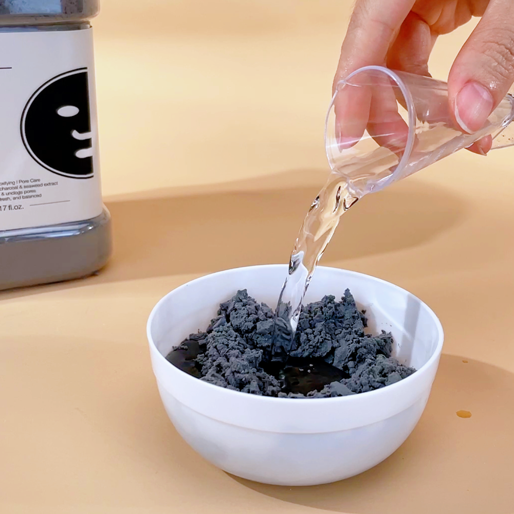 Charcoal Peel-Off Face Mask with Charcoal Powder – Facial Cleansing Mask