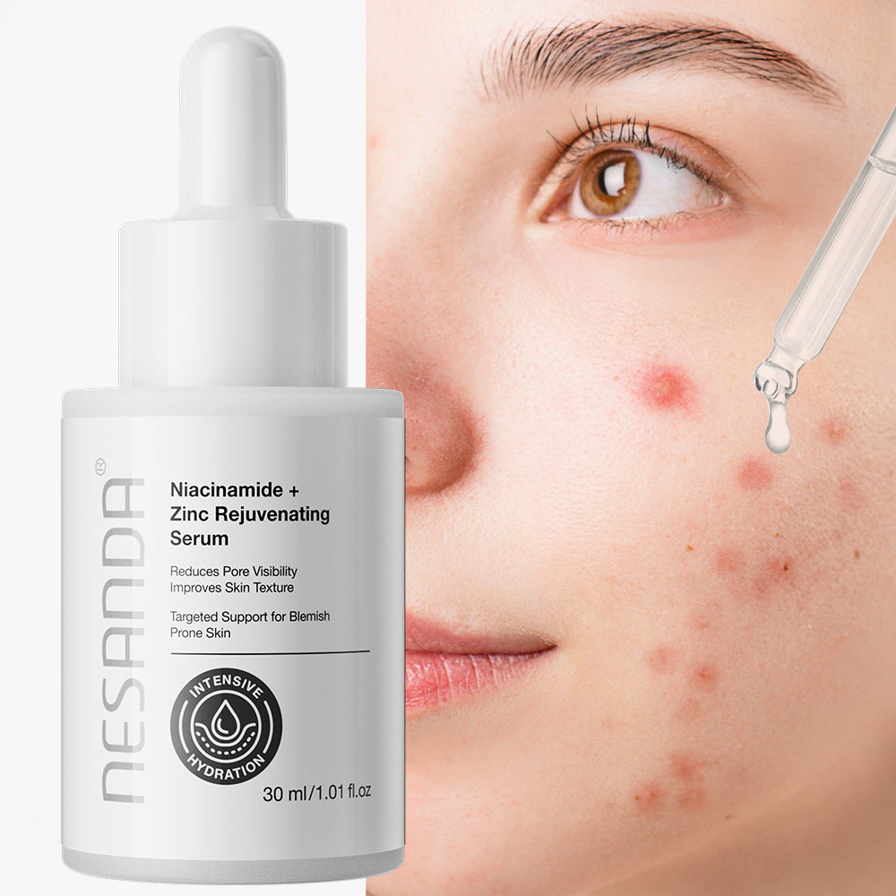 Niacinamide 10% + Zinc 1% Facial Serum – Balancing & Smoothing Daily Skincare, 30ml
