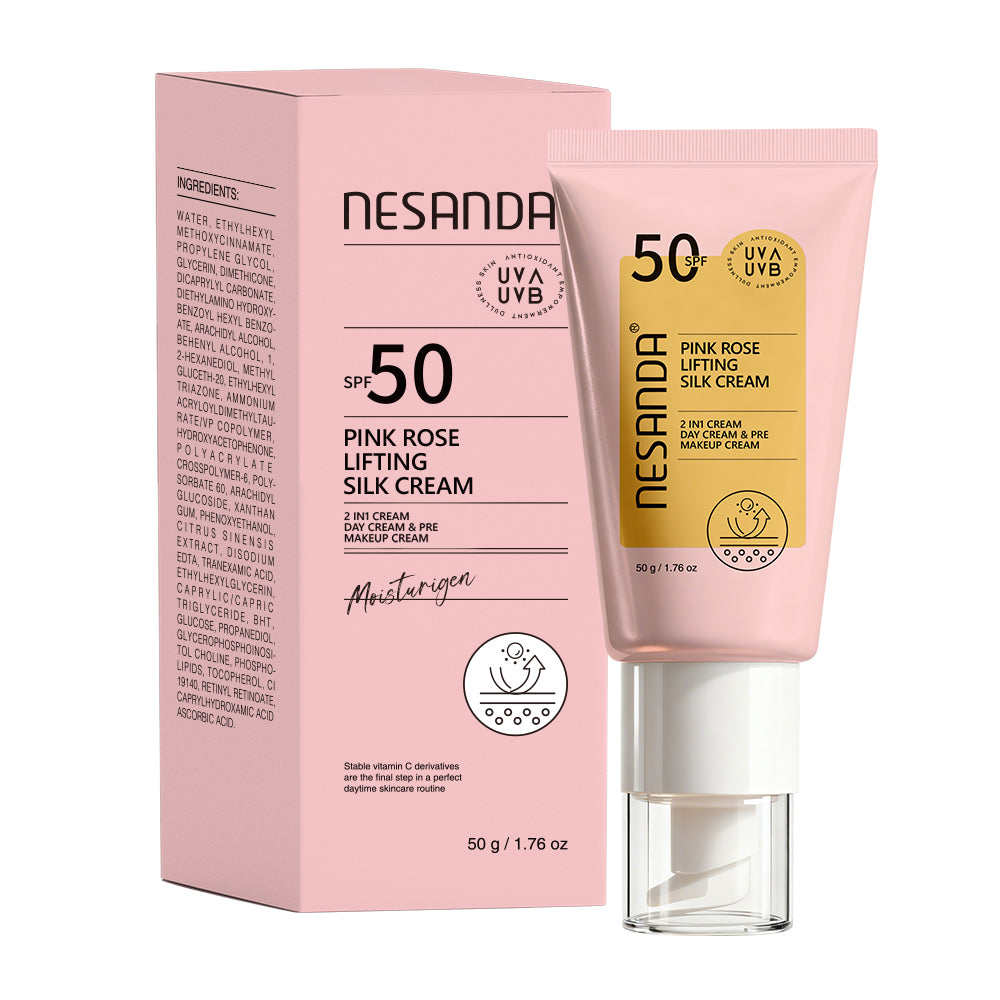 Pink Rose Silk Moisturizer – Hydrating Daily Face Cream for Soft, Smooth & Radiant-Looking Skin