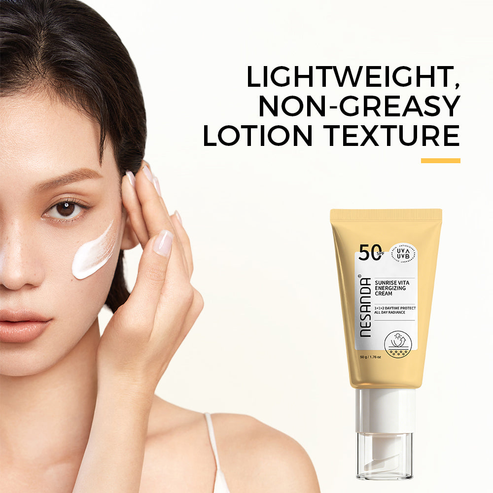 Sunrise Vita Daily Moisturizer – Lightweight Face Cream for Hydrated, Fresh & Radiant-Looking Skin