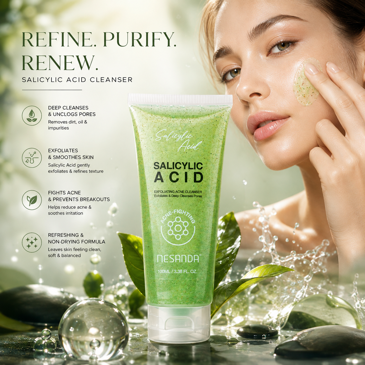 Exfoliating Body Scrub – Smoothing & Refreshing Scrub for Soft, Radiant-Looking Skin