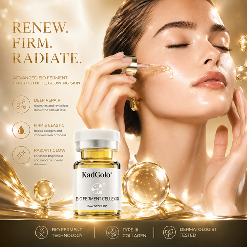 KadGolo hydrating face serum with a smooth lightweight texture