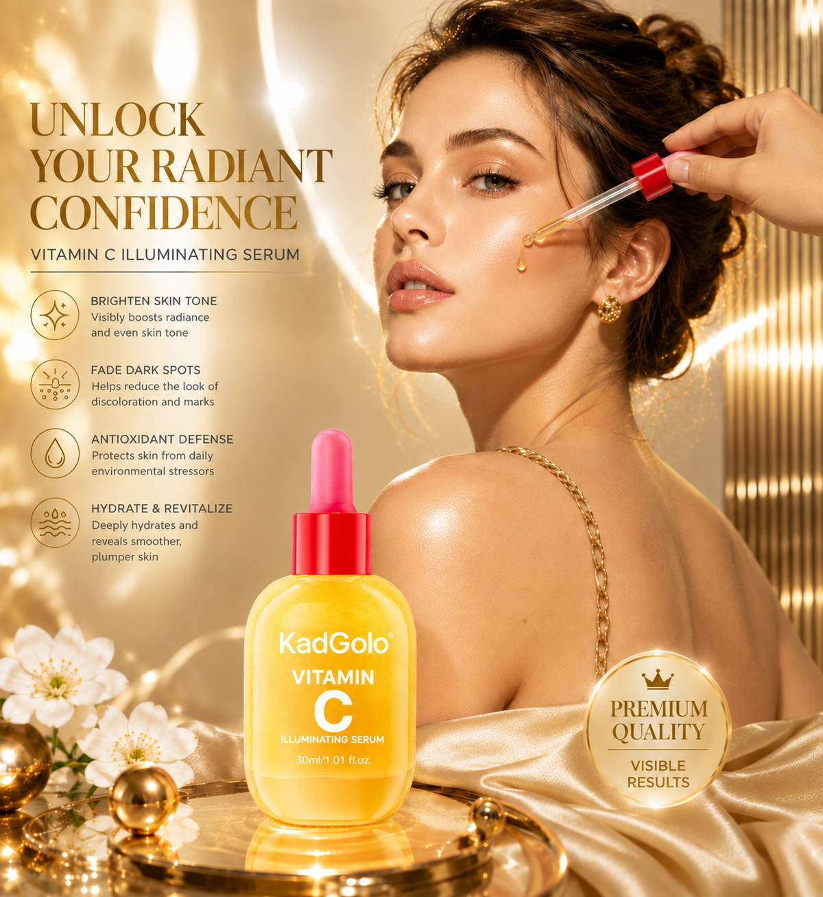 KadGolo Daily Vitamin C Serum