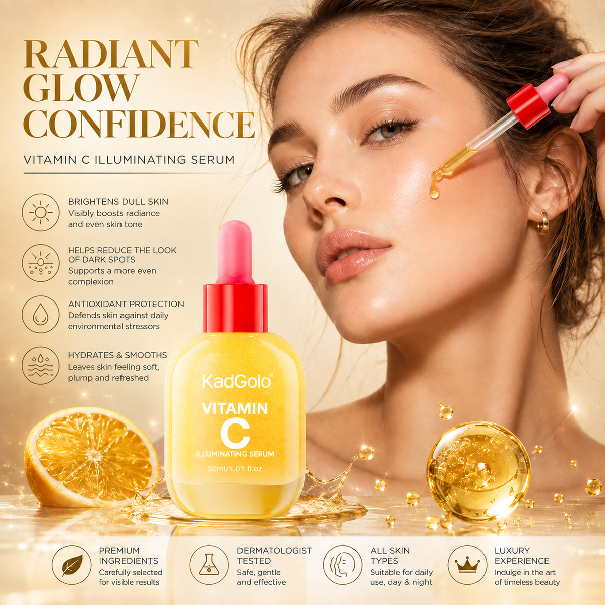 KadGolo Vitamin C Illuminating Serum