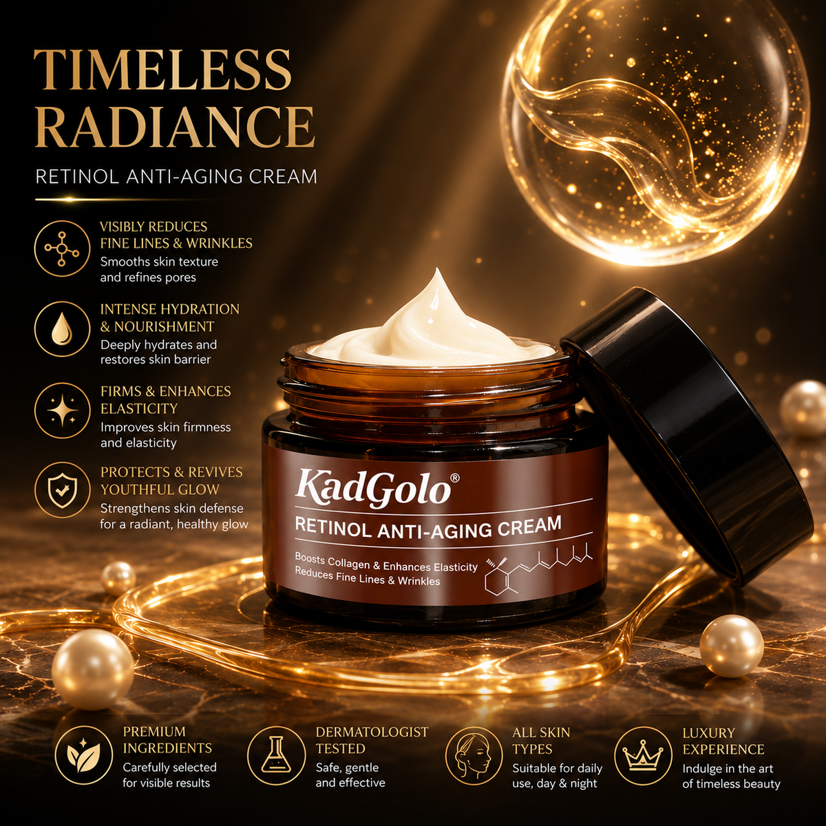 KadGolo premium facial skincare cream